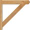 Ekena Millwork Traditional Rough Sawn Craftsman Outlooker, Western Red Cedar, 6"W x 30"D x 30"H OUT06X30X30TRA04RWR - alternate 3